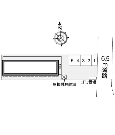 草加市八幡町 月極駐車場